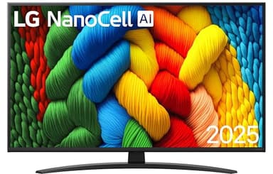 LG 75NANO81A6A 4K NanoCell Smart TV 189 cm (75") 2025