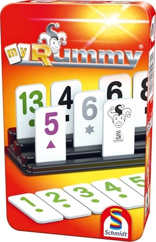 Schmidt Spiele 54281 51281 My Rummy, Bring Mich mit Spiel in der Metalldose