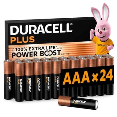 DURACELL Plus AAA-Batterien (24er-Pack) – Alkaline-Batterien 1,5 V