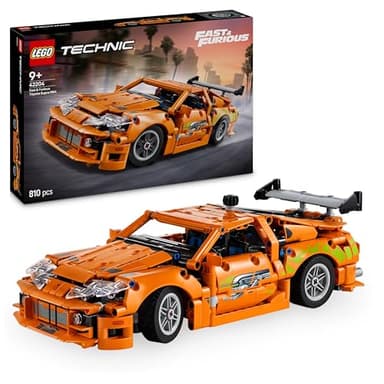 LEGO Technic Fast and Furious Toyota Supra MK4 - Spielzeug Auto - Mit 6-Zylinder-Motor & aufklappbaren Türen - Modell Set für Jungen und Mädchen ab 9 Jahren - Geschenkidee zum Geburtstag 42204