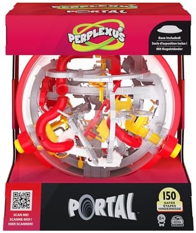 Spin Master Games Perplexus Portal, 3D-Kugellabyrinth mit 150 Hindernissen - und 50+ trickreichen Portal-Passagen - ab 8 Jahren