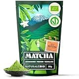 NaturaleBio Matcha Tee Pulver Bio - Premium-Qualität - 50g. Original Green Tea aus Japan. ideal zum Trinken. Grüntee-Pulver für Latte, Smoothies, Matcha-Getränk. Hergestellt in Uji, Kyoto.