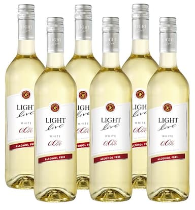 LIGHT live alkoholfrei 0,0% Wein Weiß (6 x 0,75 l)