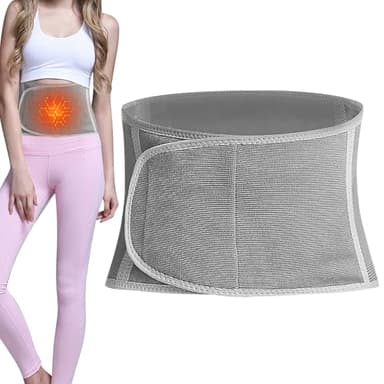 YANGUN Rückenwärmer Winter Dicken, Rückenwärmer Wärmegürtel für Damen Herren, Elastic Taillenwärmer mit Klettverschluss, Nierenwärmer, Bauchwärmer, für Taillengrößen von 105–120 cm