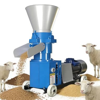 GESAIDES Pelletiermaschine für Tierfutter, Pelletpresse für Hühner und Kühe, für landwirtschaftliche Betriebe und Futtermittelwerke 3mm