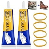 120ml Shoe Glue, Schuh Kleber, Schuhkleber Sohlenkleber Extra Stark Wasserfest, Kleber für Schuhe, Lederkleber, Transparent Schuhsohlenkleber, Reparatur von rissigen und abgenutzten Schuhen