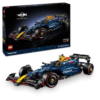 LEGO Technic Oracle Red Bull Racing RB20 F1 Rennauto Modell - Formel 1 Bauset zum Sammeln - V6-Motor, Getriebe, Lenkung & DRS im Maßstab 1:8 - Geschenkidee für Erwachsene & Teenager 42206