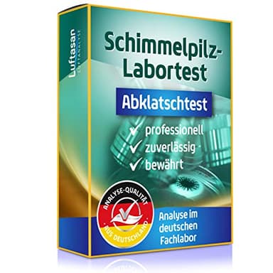 Schimmeltest Abklatschtest für die Wand – Probenahme-Set und professionelle Analyse im Labor
