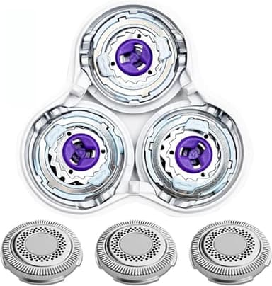 SH98 Scherkopf kompatibel mit Philips Series 9000 s9000 Prestige, (Inklusive Halterung) SH98 Scherkopf für Philips Rasierer Series SP98xx