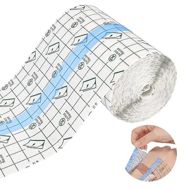 ACWOO Tattoo Folie, Tattoo Pflaster, 10cm x 10m Tattoo Aftercare, Groß Tattoo Pflaster Wasserdicht,Tattoofolie, Transparent Bandage, Tattoo Folie Heilung, Second Skin Tattoo