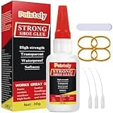 Schuhkleber, Schuhkleber Extra Stark Wasserfest, Transparenter Schuhsohlenkleber, Professioneller Schuh Kleber Zum Reparieren Von Getragenen Schuhen, Stiefeln, Leder Usw (30g)