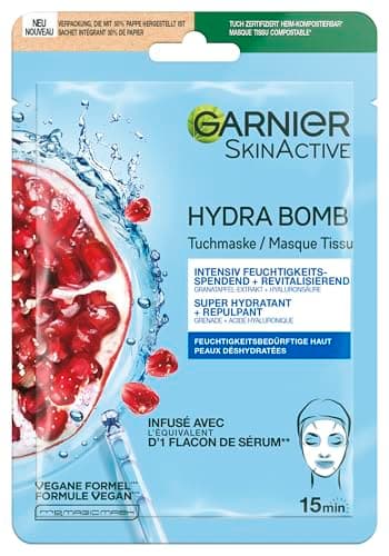 Garnier SkinActive Hydra Bomb Tuchmaske Granatapfel-Extrakt