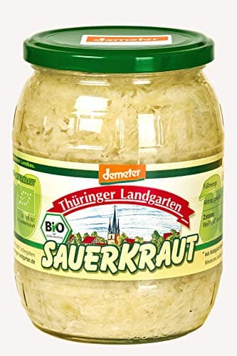 Thüringer Landgarten Sauerkraut im Glas, demeter,12x680g