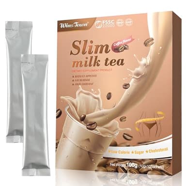 Abnehmen Kaffee 10 x 10g, AbnehmKaffee, Skinny Coffee, Alternative zum Detox Tee, Idealer Diät Kaffee zum Abnehmen, Fördert Verdauung Entgiftung