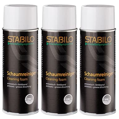 3x Universal Schaumreiniger 400ml | Aktivschaum, Reiniger für Scheiben, Polster, Kunststoff, Metall | 3 Stück