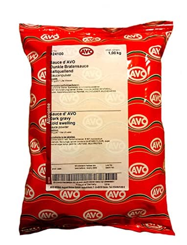 Bratensoße dunkel von AVO, 1 kg, für ca. 7 Liter fertige Soße