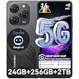 Blackview Shark 9 Handy 5G 24GB+256GB /2TBTF, 2.7GHz Octa Core, Super PD 50MP AI Fotoalbum, Android 14 Smartphone ohne vertrag, 6.67“, 5000mAh Mit 18W, Dual SIM Handys/Fingerabdruck/Face ID/GPS/NFC