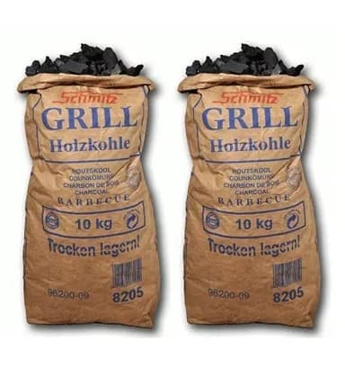 Grill Schmitz Holzkohle 20 kg | Hartholz Premium-Qualität