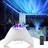 LED Sternenhimmel Projektor Kinder & Erwachsene,Galaxie Projektor Nachtlicht,Nordlicht Galaxy Projektor mit Bluetooth Lautsprechern und Weißem Rauschen,Schlafzimmer Decke Sternenprojektor Lampe