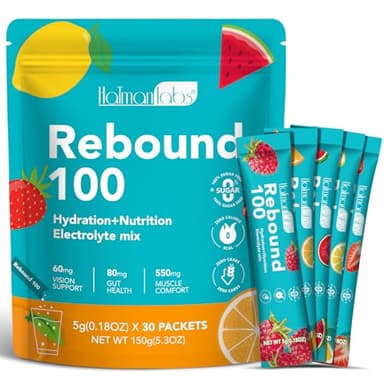 Elektrolyte Pulver – Zuckerfreie Hydration Sticks, 30 Sachets Elektrolyte ohne Zucker, vegan, glutenfrei– fördert Flüssigkeitsbalance, Energie & Regeneration