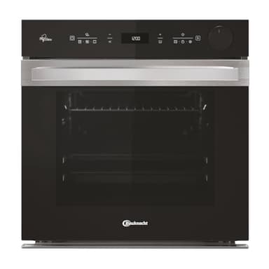 Bauknecht BIK5S DP8F2 ES Einbau Dampf-Backofen/Soft Steam/FlexiClean-Hydrolyse und-oder Pyrolyse/AirFry-Funktion inkl. Blech/Multiflow/MyMenu/ 2-fach Teilauszug/Energieklasse A+
