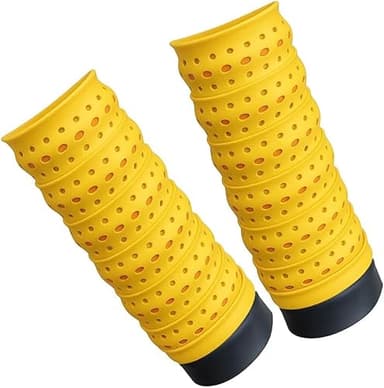 Lenkerband Motorrad für Aprilia SXR 125 Scooter 2023 2024 2025 2026, PU Lenkergriffbandagen Lenkerbänder rutschfeste Verschleißfeste Komfortgriff,B-Yellow