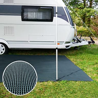 your GEAR Outdoor Soft Carpet - 8 Größen von 200x300 bis 300x600 cm - weicher Vorzeltteppich, Zeltteppich, Camping-Teppich, inkl. Clips, Heringe und Transporttasche, zuschneidbar, 2x3