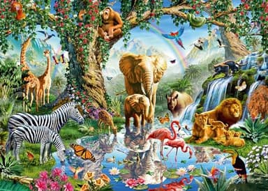 Ravensburger Puzzle 12000682 - Abenteuer im Dschungel - 1000 Teile Puzzle für Erwachsene und Kinder ab 14 Jahren,