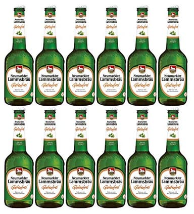 Lammsbräu - Bio Glutenfreies Bier 4,7% Vol. - 12x0,33l inkl. MEHRWEG Pfand